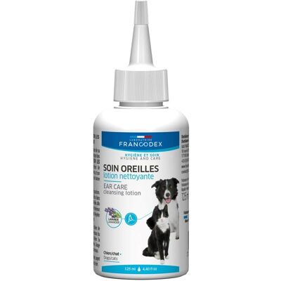 Nettoyant d'Oreilles Francodex pour Chiens et Chats - 125 ml Nettoyant d'Oreilles Francodex pour Chiens et Chats - 125 ml