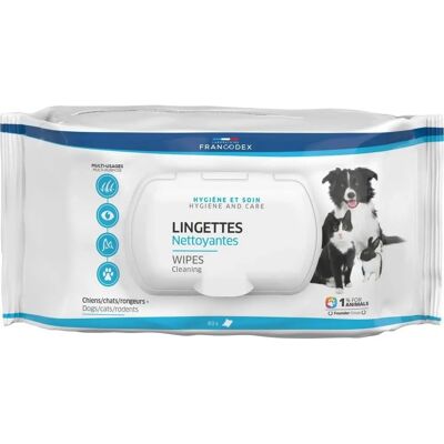 Francodex Francodex Feuchttücher Dose 100Stück - Produktart Francodex Francodex Feuchttücher Dose 100Stück - Produktart