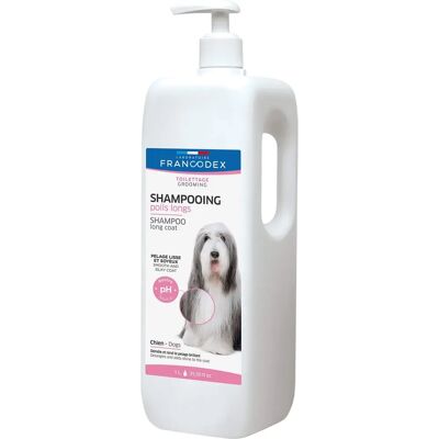 Francodex Langhaarschampoo für Hunde - 1L Tierpflege Francodex Langhaarschampoo für Hunde - 1L Tierpflege
