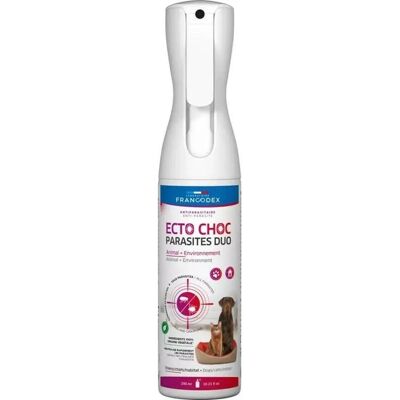 Francodex Ecto Choc Parasites Duo - Spray przeciw pasożytom - 290ml Francodex Ecto Choc Parasites Duo - Spray przeciw pasożytom - 290ml