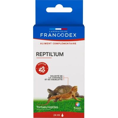 Francodex Reptil'ium 24ml - Tillskott för reptiler Francodex Reptil'ium 24ml - Tillskott för reptiler