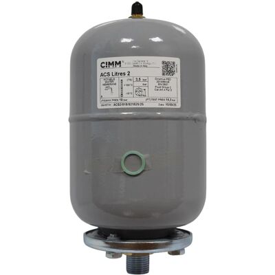 Saunier Duval 05737800 Vaso de expansión - 2L Saunier Duval 05737800 Vaso de expansión - 2L