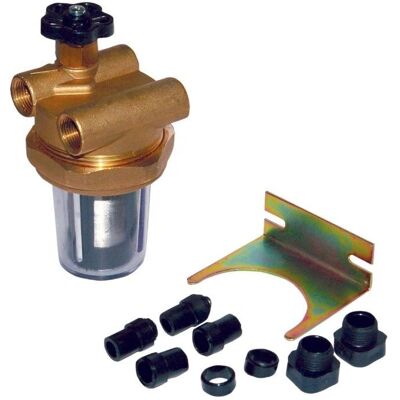 Filtre à Carburant Expert By Net - 2 Conduits avec Valve d'arrêt FF3/8 - Publicité Filtre à Carburant Expert By Net - 2 Conduits avec Valve d'arrêt FF3/8 - Publicité