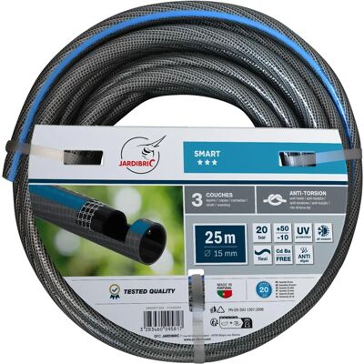 Tuyau de Jardin Jardibric - 15mm, 25m, Résistant, Flexible - Publicité Tuyau de Jardin Jardibric - 15mm, 25m, Résistant, Flexible - Publicité