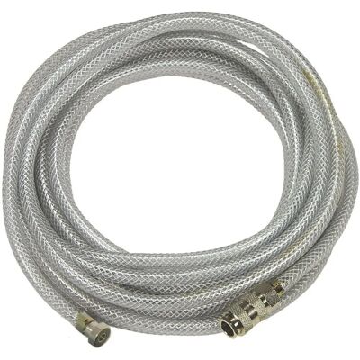 Mecafer - PVC Reforzado - 7.5 m - Conexión rápida - Pipe Mecafer - PVC Reforzado - 7.5 m - Conexión rápida - Pipe