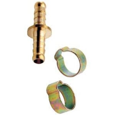 MECAFER 156030 - Raccord double avec colliers - Tuyaux 6x11 mm - Publicité MECAFER 156030 - Raccord double avec colliers - Tuyaux 6x11 mm - Publicité