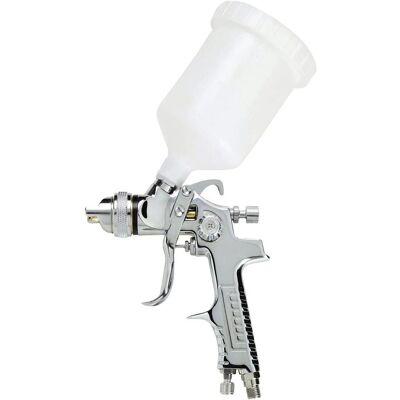Aerotec 161132M Schwerkraft-Spritzpistole - Einstellbarer Breitschuss - Farbspritzpistole Aerotec 161132M Schwerkraft-Spritzpistole - Einstellbarer Breitschuss - Farbspritzpistole