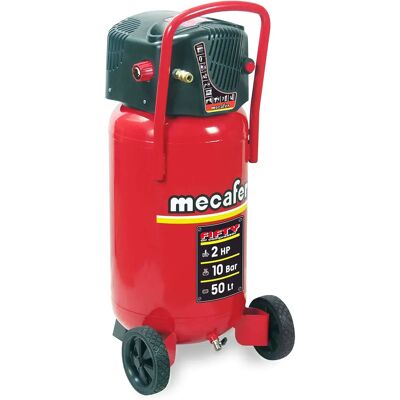 Compresseur d'air vertical MECAFER FIFTY - 50L, 1500W, 10 bars Compresseur d'air vertical MECAFER FIFTY - 50L, 1500W, 10 bars