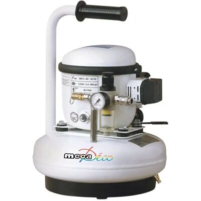 Compresseur silencieux Mécafer compact - Aérographie & entretien Compresseur silencieux Mécafer compact - Aérographie & entretien