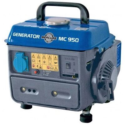 MECAFER MC950 Générateur Moteur - 780W, Essence, Noir, Bleu MECAFER MC950 Générateur Moteur - 780W, Essence, Noir, Bleu