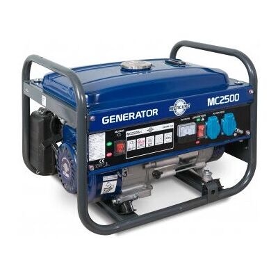 Groupe électrogène Mecafer MC2500 - 2400 W, 15 L, Noir, Bleu Groupe électrogène Mecafer MC2500 - 2400 W, 15 L, Noir, Bleu