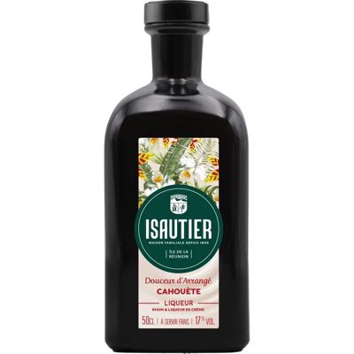 Rhum Isautier - Douceur d'Arrangé Cahouete - La Réunion - 17%vol - 50cl - Publicité Rhum Isautier - Douceur d'Arrangé Cahouete - La Réunion - 17%vol - 50cl - Publicité
