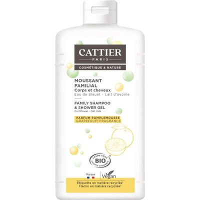 Biológiai test- és hajhab Cattier - Búzavirágvíz 500ml Biológiai test- és hajhab Cattier - Búzavirágvíz 500ml