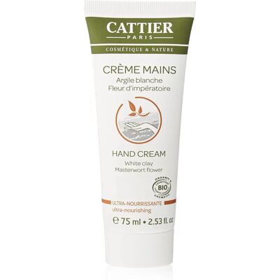 Cattier Weiße Tonerde Handcreme - Ultra Nährend - Hand- & Hautpflege Cattier Weiße Tonerde Handcreme - Ultra Nährend - Hand- & Hautpflege