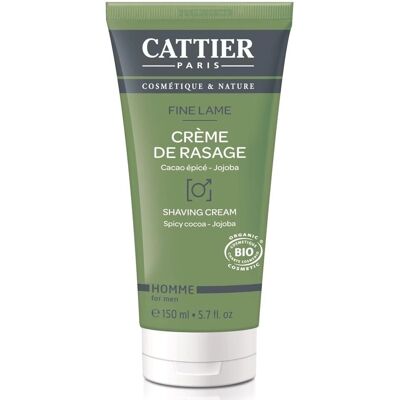Cattier Hombre - Crema de Afeitar Fina - Afeitado Sensible - Crema de Afeitar Cattier Hombre - Crema de Afeitar Fina - Afeitado Sensible - Crema de Afeitar