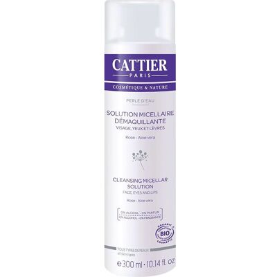 Cattier Facial Makeup Remover - Organic Micellar Solution for Sensitive Skin Cattier Facial Makeup Remover - Organic Micellar Solution for Sensitive Skin