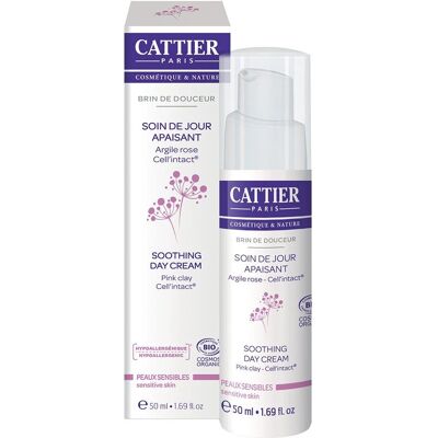 Crème de Jour à la Rose Bio Cattier - Peau sensible, nourrissante & apaisante Crème de Jour à la Rose Bio Cattier - Peau sensible, nourrissante & apaisante