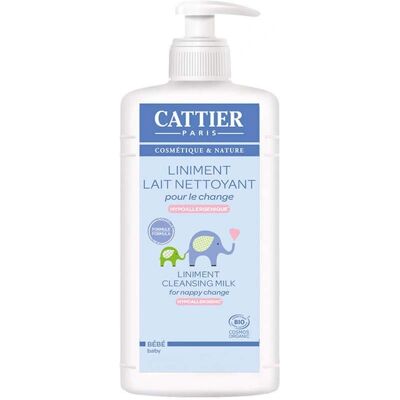 Linimento para Cambio de Pañal de Bebé Cattier - Orgánico 500ml Linimento para Cambio de Pañal de Bebé Cattier - Orgánico 500ml
