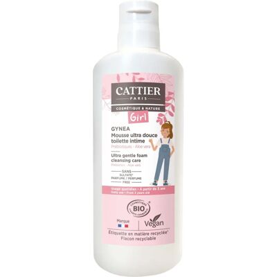 Mousse intime bio douce pour filles Gynea Girl - Hygiène bébé et enfant Mousse intime bio douce pour filles Gynea Girl - Hygiène bébé et enfant