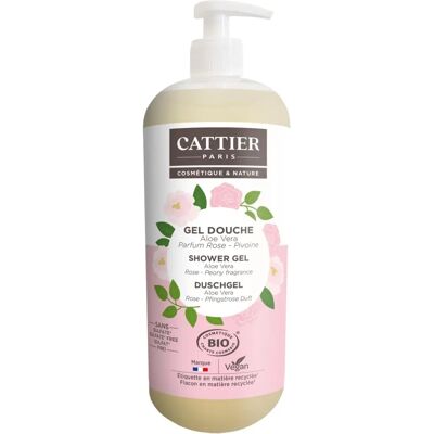Cattier Rose Pivoine Bio Sulfatfreies Duschgel Für Alle Hauttypen 1000ml Cattier Rose Pivoine Bio Sulfatfreies Duschgel Für Alle Hauttypen 1000ml