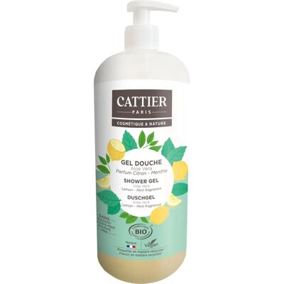 Cattier Lemon Mint Bio Shower Gel - All Skin Types Cattier Lemon Mint Bio Shower Gel - All Skin Types