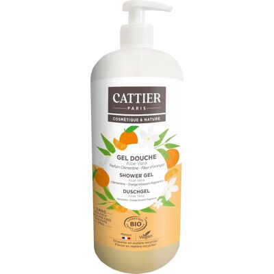 Gel Douche Bio Clementine et Fleur d'Oranger - Tous Types de Peau Gel Douche Bio Clementine et Fleur d'Oranger - Tous Types de Peau