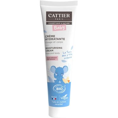 Cattier Baby Feuchtigkeitscreme - Bio Gesicht & Körper - 75 ml Cattier Baby Feuchtigkeitscreme - Bio Gesicht & Körper - 75 ml