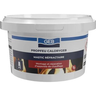 GEB Calory mortier réfractaire - 300g charge réfractaire pour appareils de chauffage GEB Calory mortier réfractaire - 300g charge réfractaire pour appareils de chauffage