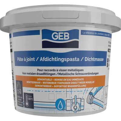 GEBATOUT POT 500G - Colla sigillante per tubi d'acqua GEBATOUT POT 500G - Colla sigillante per tubi d'acqua