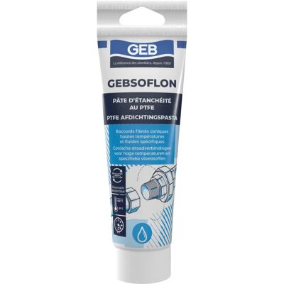GEB Soflon - Pasta uszczelniająca PTFE do gwintów metalowych - Pasta uszczelniająca GEB Soflon - Pasta uszczelniająca PTFE do gwintów metalowych - Pasta uszczelniająca