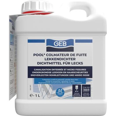 LMA GEB Détecteur de Fuites - 1L - Détecte Fuites de Piscine - Publicité LMA GEB Détecteur de Fuites - 1L - Détecte Fuites de Piscine - Publicité