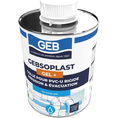 Colle GEB alimentaire pour PVC - 1L - Publicité Colle GEB alimentaire pour PVC - 1L - Publicité