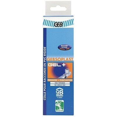 Colle PVC de qualité alimentaire GEB - 125ml - Publicité Colle PVC de qualité alimentaire GEB - 125ml - Publicité