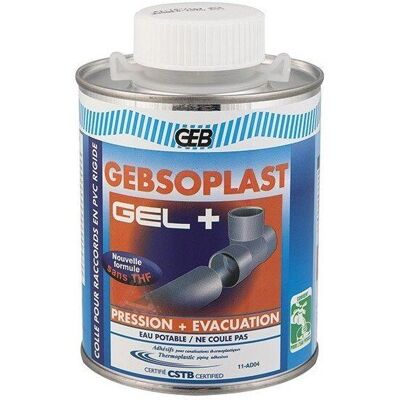 GEB Gelsoplast PVC Kleber - Lebensmittelecht, 500ml GEB Gelsoplast PVC Kleber - Lebensmittelecht, 500ml