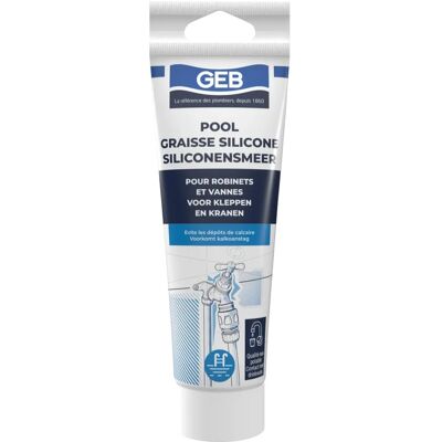 GEB POOL TUBE125G Graisse silicone - Accessoire piscine GEB POOL TUBE125G Graisse silicone - Accessoire piscine