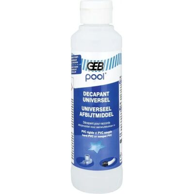 GEB Décapant universel - 250 ml - Détachant pour piscines - Publicité GEB Décapant universel - 250 ml - Détachant pour piscines - Publicité