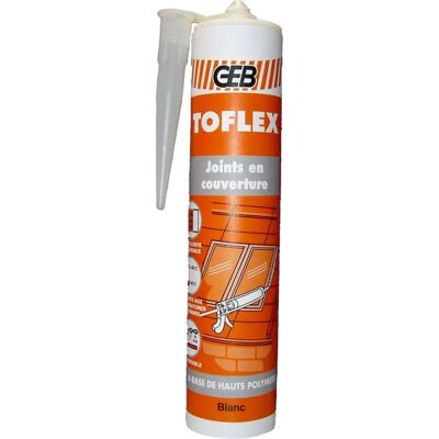 GEB - Toflex : Mastic extérieur 310ml - Mastic - Publicité GEB - Toflex : Mastic extérieur 310ml - Mastic - Publicité