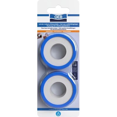 GEB 2 Teflon banden - Teflon, 12m, 0.075mm GEB 2 Teflon banden - Teflon, 12m, 0.075mm