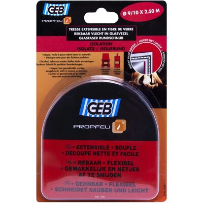 GEB - Propfeu Extensible - 10 mm - Corde en fibre de verre GEB - Propfeu Extensible - 10 mm - Corde en fibre de verre