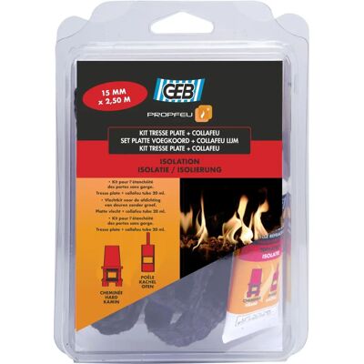Kit de Trame en Fibre de Verre Résistante à la Chaleur GEB - Jusqu'à 550°C - Publicité Kit de Trame en Fibre de Verre Résistante à la Chaleur GEB - Jusqu'à 550°C - Publicité
