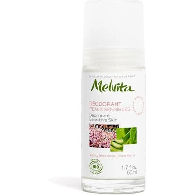 Melvita Desodorante Orgánico para Piel Sensible - Desodorante para piel sensible Melvita Desodorante Orgánico para Piel Sensible - Desodorante para piel sensible