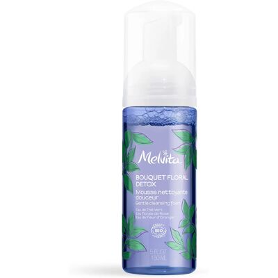 Melvita - Bouquet Floral - 150ml - Doux - Mousse nettoyante - Publicité Melvita - Bouquet Floral - 150ml - Doux - Mousse nettoyante - Publicité