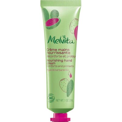 Crème pour les Mains Nourrissante Melvita - Figue Bio - Jour/Nuit - Publicité Crème pour les Mains Nourrissante Melvita - Figue Bio - Jour/Nuit - Publicité