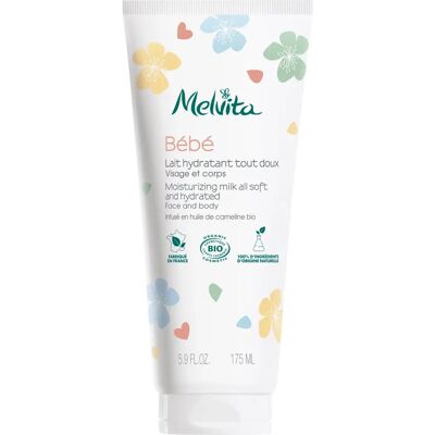 Melvita Loción Corporal para Bebés - Leche Hidratante Suave - Cuidado de la Piel del Bebé Melvita Loción Corporal para Bebés - Leche Hidratante Suave - Cuidado de la Piel del Bebé