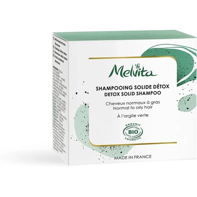 Melvita Grüner Tonerde Detox Feste Shampoo Melvita Grüner Tonerde Detox Feste Shampoo