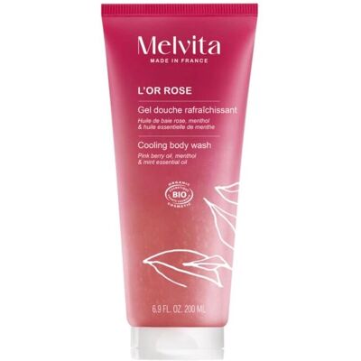 Gel Douche Rafraîchissant à l'Huile de Rose Melvita - Gel Douche - Publicité Gel Douche Rafraîchissant à l'Huile de Rose Melvita - Gel Douche - Publicité
