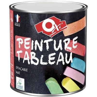Peinture Oxi 0,5L - Peinture pour tableaux noirs - Publicité Peinture Oxi 0,5L - Peinture pour tableaux noirs - Publicité