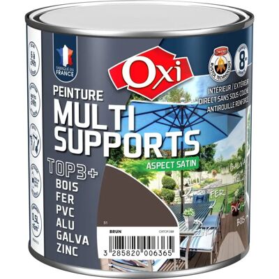 OXI Brun Peinture Multi-Supports - Peinture - Publicité OXI Brun Peinture Multi-Supports - Peinture - Publicité