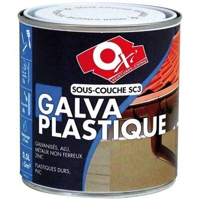 Sous couche blanche OXI pour métaux, aluminium, PVC, plastiques - Primer - Publicité Sous couche blanche OXI pour métaux, aluminium, PVC, plastiques - Primer - Publicité