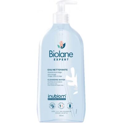Biolane Expert Eau Nettoyante Sans Rinçage - Bébé Sensible 500ml - Publicité Biolane Expert Eau Nettoyante Sans Rinçage - Bébé Sensible 500ml - Publicité